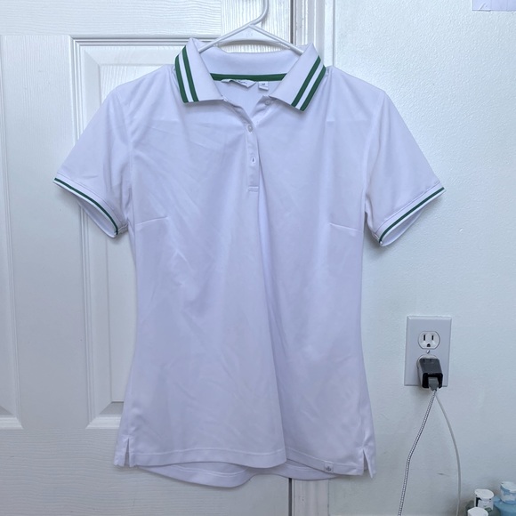 Womens white golf tee - Picture 1 of 4